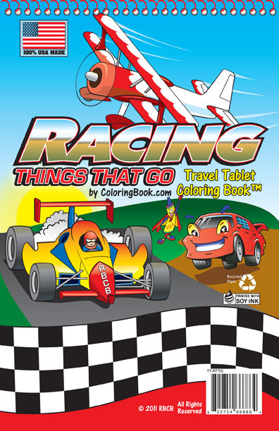 Racing Things That Go | 5.5 x 8.5